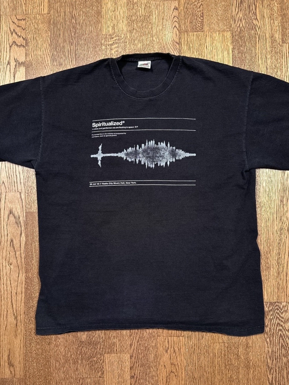 Vintage Y2K Spiritualized Ladies and Gentlemen 2010 Concert T Shirt Mens Large